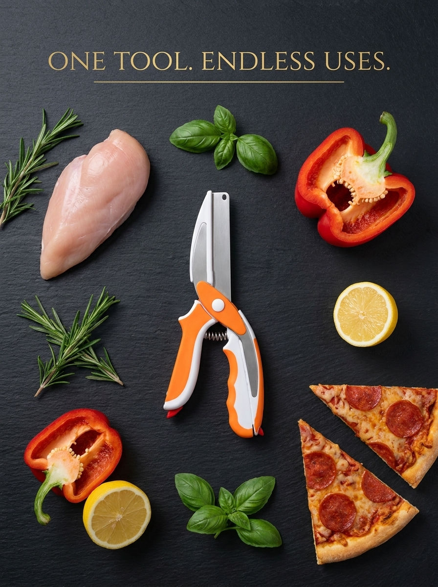 2 in 1 Kitchen Scissors